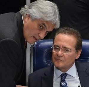Delcidio e Renan