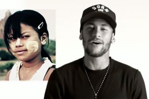 Neymar participa de campanha beneficente