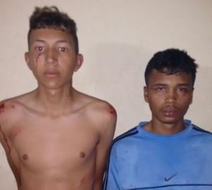 Dupla suspeita de assaltos