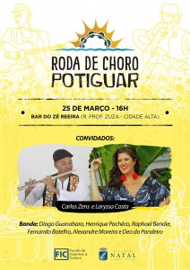 Cartaz Roda de Choro Potiguar 2503
