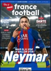 Neymar Bola de Ouro Revista