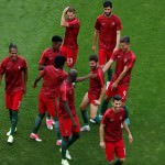Seleção de Portugal em campo