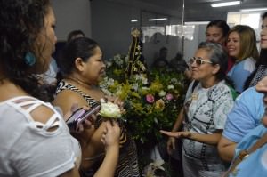 Hospital Municipal de Natal recebe imagem de Nossa Senhora de Aparecida  (4)