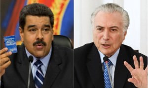 Maduro e Temer