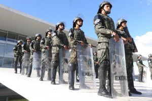 24/05/2017- Brasília- DF, Brasil- Segurança é reforçada no Palácio do Planalto Foto: Valter Campanato/Agência Brasil