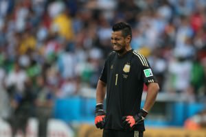 DESCRIÇÃO: Argentina x Nigéria, disputam partida na fase de grupos da Copa do Mundo de 2014