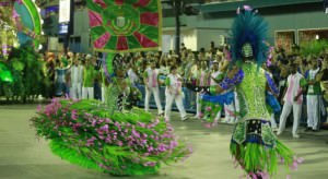 Desfile da Mangueira no Carnaval 2019 no Rio de Janeiro