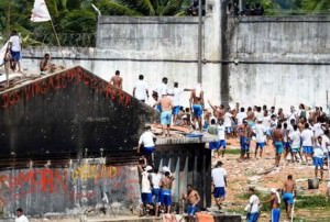 Alcaçuz teve rebelião com presos mortos em 2017_Foto AFP