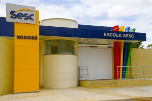Fachada Escola Sesc Mossoró