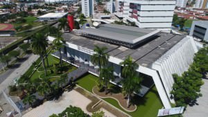 Imagem aérea do Bloco da Corte do TRT-RN